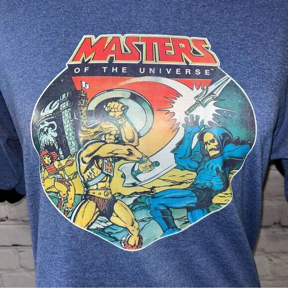 Vintage He-Man Masters Of The Universe Cartoon Graphic Tee T-Shirt Size Medium - Picture 11 of 12